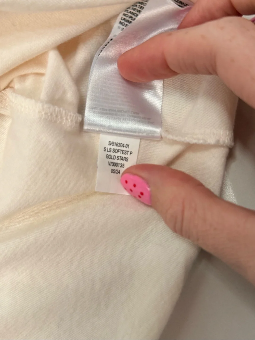 3/$25 Old Navy Girls XL 14-16 Gold Metallic Star Softest Long Sleeve Tee